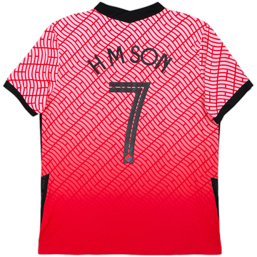 2020-21 South Korea Authentic Home Shirt H M Son #7 - 5/10 - (XL)