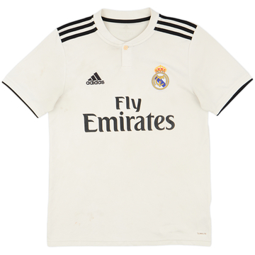 2018-19 Real Madrid Home Shirt - 4/10 - (S)