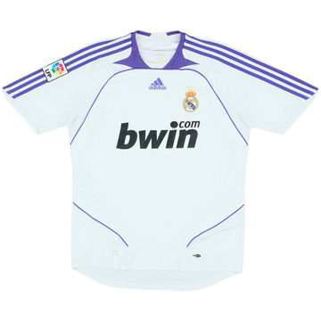 2007-08 Real Madrid Home Shirt - 7/10 - (M)