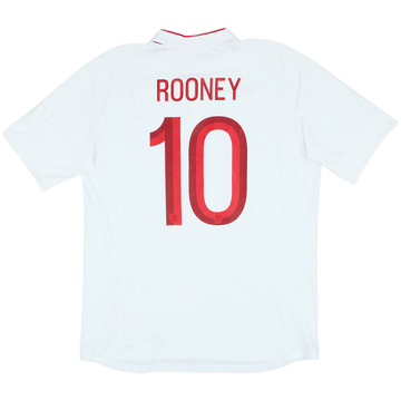 2012-13 England Home Shirt Rooney #10 - 6/10 - (L)
