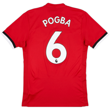 2017-18 Manchester United Home Shirt Pogba #6 - 5/10 - (S)