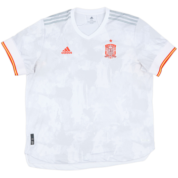 2020-21 Spain Authentic Away Shirt - 8/10 - (XXL)