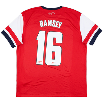 2012-14 Arsenal Home Shirt Ramsey #16 - 8/10 - (XL)