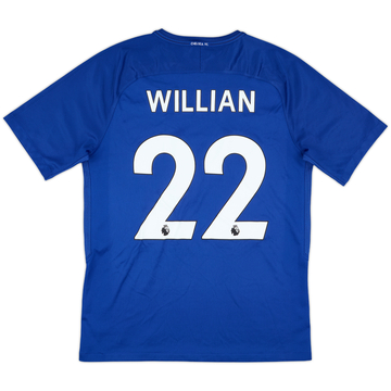 2017-18 Chelsea Home Shirt Willian #22 - 9/10 - (M)