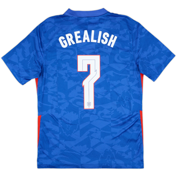 2020-21 England Away Shirt Grealish #7 - 9/10 - (M)