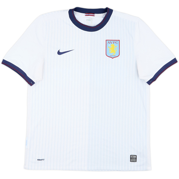 2009-10 Aston Villa Away Shirt Young #7 - 4/10 - (M)