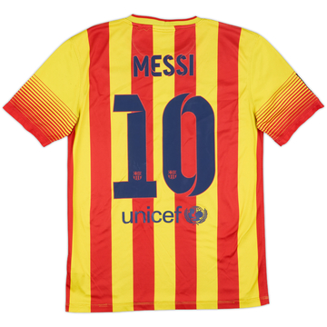 2013-15 Barcelona Away Shirt Messi #10 - 7/10 - (S)