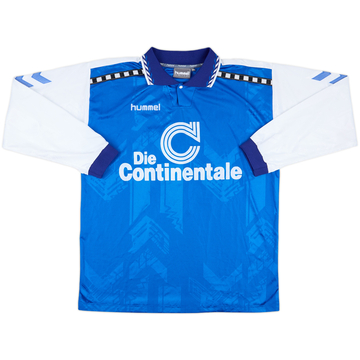 1990s Hummel Template L/S Shirt #17 - 9/10 - (XL/XXL)