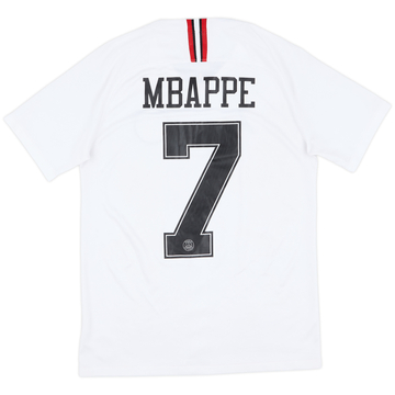 2018-19 Paris Saint-Germain European Away Shirt Mbappe #7 - 9/10 - (S)