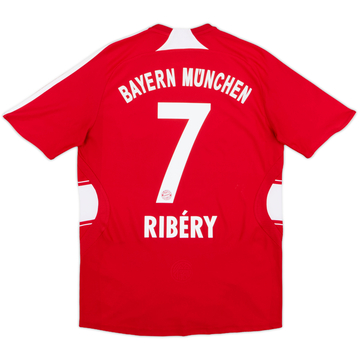 2008-09 Bayern Munich Home Shirt Ribery #7 - 8/10 - (M)