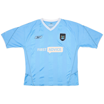 2003-04 Manchester City Home Shirt - 4/10 - (L)