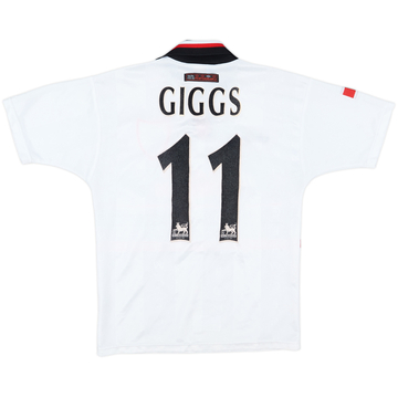 1997-99 Manchester United Away Shirt Giggs #11 - 6/10 - (M.Boys)