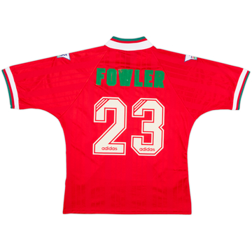 1993-95 Liverpool Home Shirt Fowler #23 - 4/10 - (L)