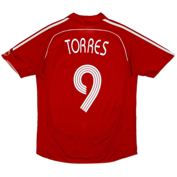 2006-08 Liverpool Home Shirt Torres #9 - 4/10 - (M)