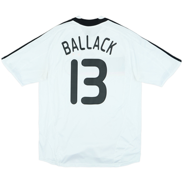 2008-09 Germany Home Shirt Ballack #13 - 7/10 - (XL)