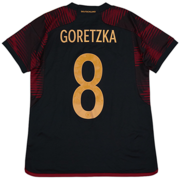 2022-23 Germany Away Shirt Goretzka #8 (Women's M)