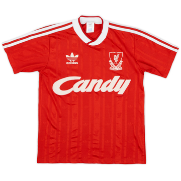 1988-89 Liverpool Home Shirt - 9/10 - (S)