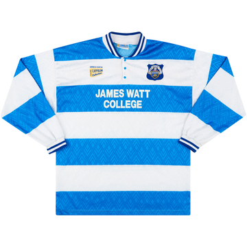 1996-97 Greenock Morton Home L/S Shirt - 6/10 - (L)