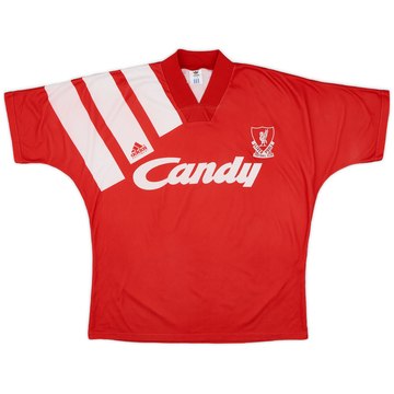 1991-92 Liverpool Home Shirt - 7/10 - (L)