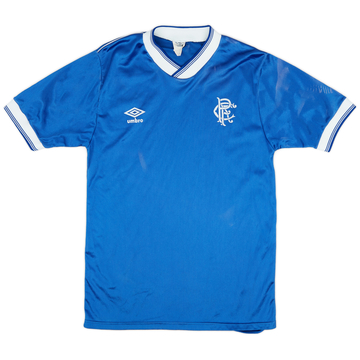1984-87 Rangers Home Shirt - 5/10 - (M)