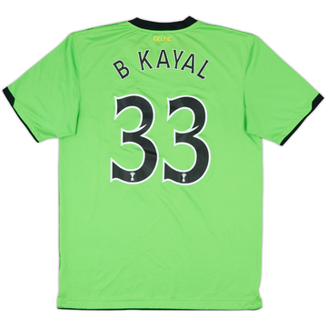 2010-11 Celtic Away Shirt B Kayal #33 - 10/10 - (M)