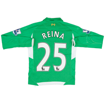2012-13 Liverpool GK Shirt Reina #25 - 8/10 - (S.Boys)