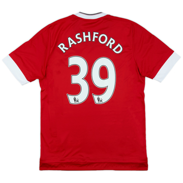 2015-16 Manchester United Home Shirt Rashford #39