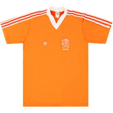 1989-90 Netherlands Centenary Home Shirt - 8/10 - (L)