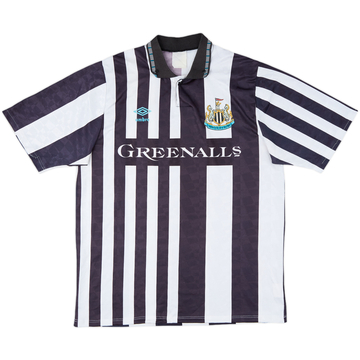 1990-91 Newcastle United Home Shirt - 5/10 - (L)