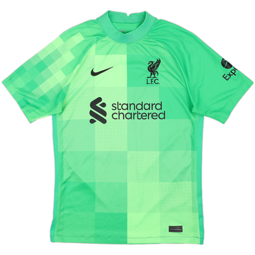 2021-22 Liverpool GK Shirt A.Becker #1 - 7/10 - (S)