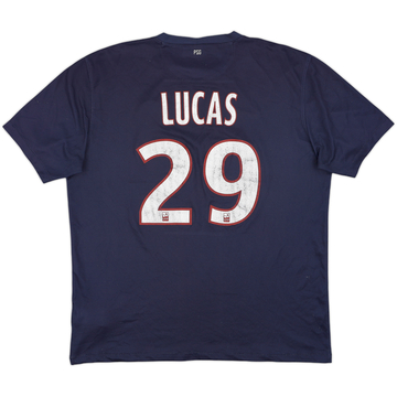 2012-13 Paris Saint-Germain Home Shirt Lucas #29 - 5/10 - (L)