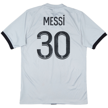 2022-23 Paris Saint-Germain Away Shirt Messi #30 - 6/10 - (S)