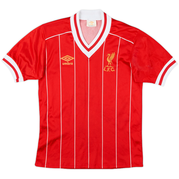 1982-85 Liverpool Home Shirt - 7/10 - (S)