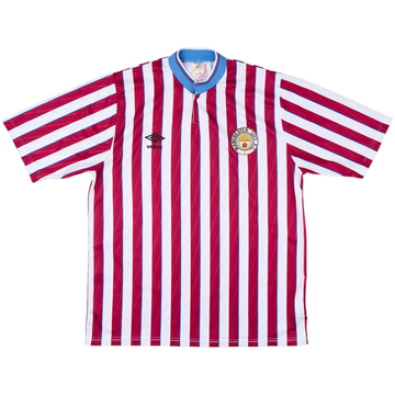 1988-90 Manchester City Away Shirt - 6/10 - (L)