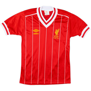 1982-85 Liverpool Home Shirt - 7/10 - (L.Boys)