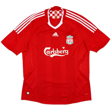 2008-10 Liverpool Home Shirt - 5/10 - (XL)