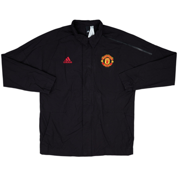 2017-18 Manchester United adidas Coach Jacket - 8/10 - (M)