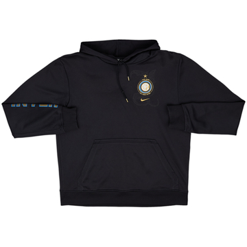 2008-09 Inter Milan Nike Hooded Sweat Top - 7/10 - (M)