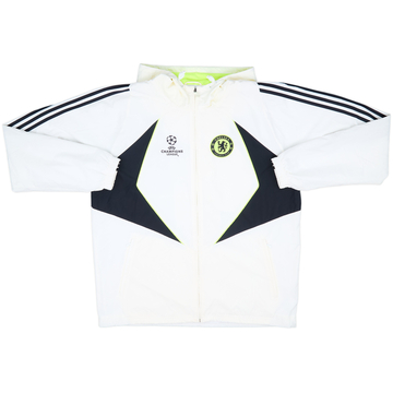 2007-08 Chelsea adidas CL Hooded Rain Jacket - 8/10 - (XL)