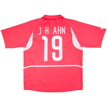 2002-03 South Korea Home Shirt J.H.Ahn #19 - 8/10 - (XXL)