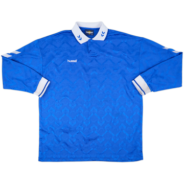 1990s Hummel Template L/S Shirt #7 - 7/10 - (XL)