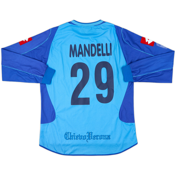 2004-05 Chievo Verona Third L/S Shirt Mandelli #29 - 7/10 - (XL)