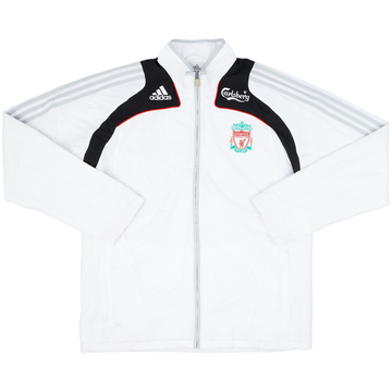 2008-09 Liverpool adidas Track Jacket - 8/10 - (L)