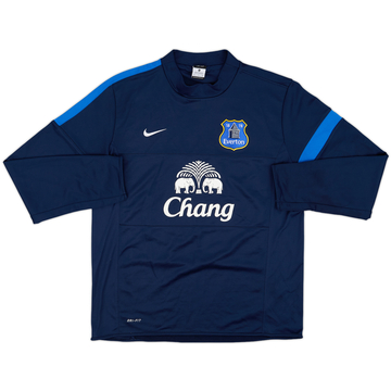 2013-14 Everton Nike Sweat Top - 8/10 - (XL)