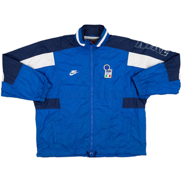 1996-97 Italy Nike Hooded Rain Jacket - 5/10 - (XL)