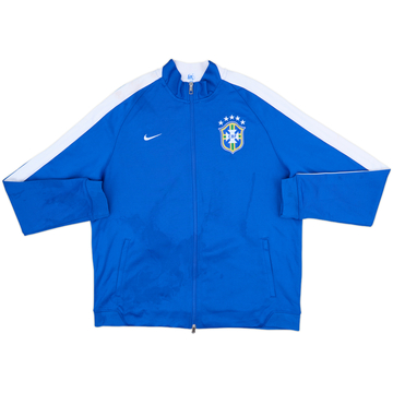 2014-15 Brazil Nike Track Jacket - 5/10 - (XXL)