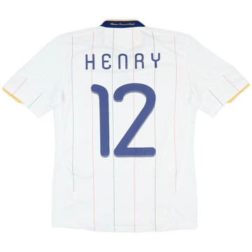 2009-10 France Away Shirt Henry #12 - 9/10 - (S)