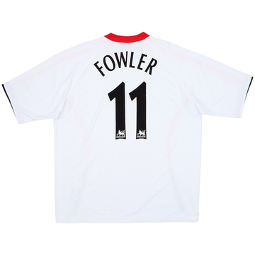 2005-06 Liverpool Away Shirt Fowler #11 - 9/10 - (XL)