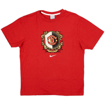 2006-07 Manchester United Nike Graphic Tee - 9/10 - (M)