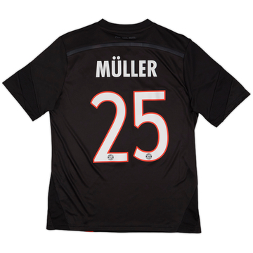 2013-14 Bayern Munich Third Shirt Muller #25 - 10/10 - (XL.Boys)